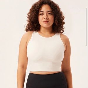 Cropped tank top👟🤍